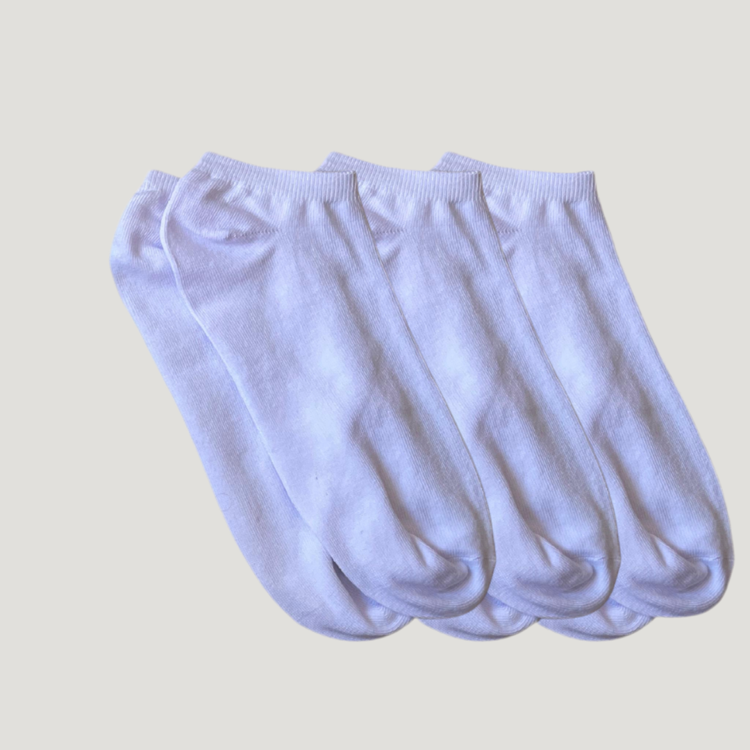 Men - Ankle Light (خفيف) Cotton Socks - Pack of 3 Pairs - عبوة تحتوي على 3 أزواج