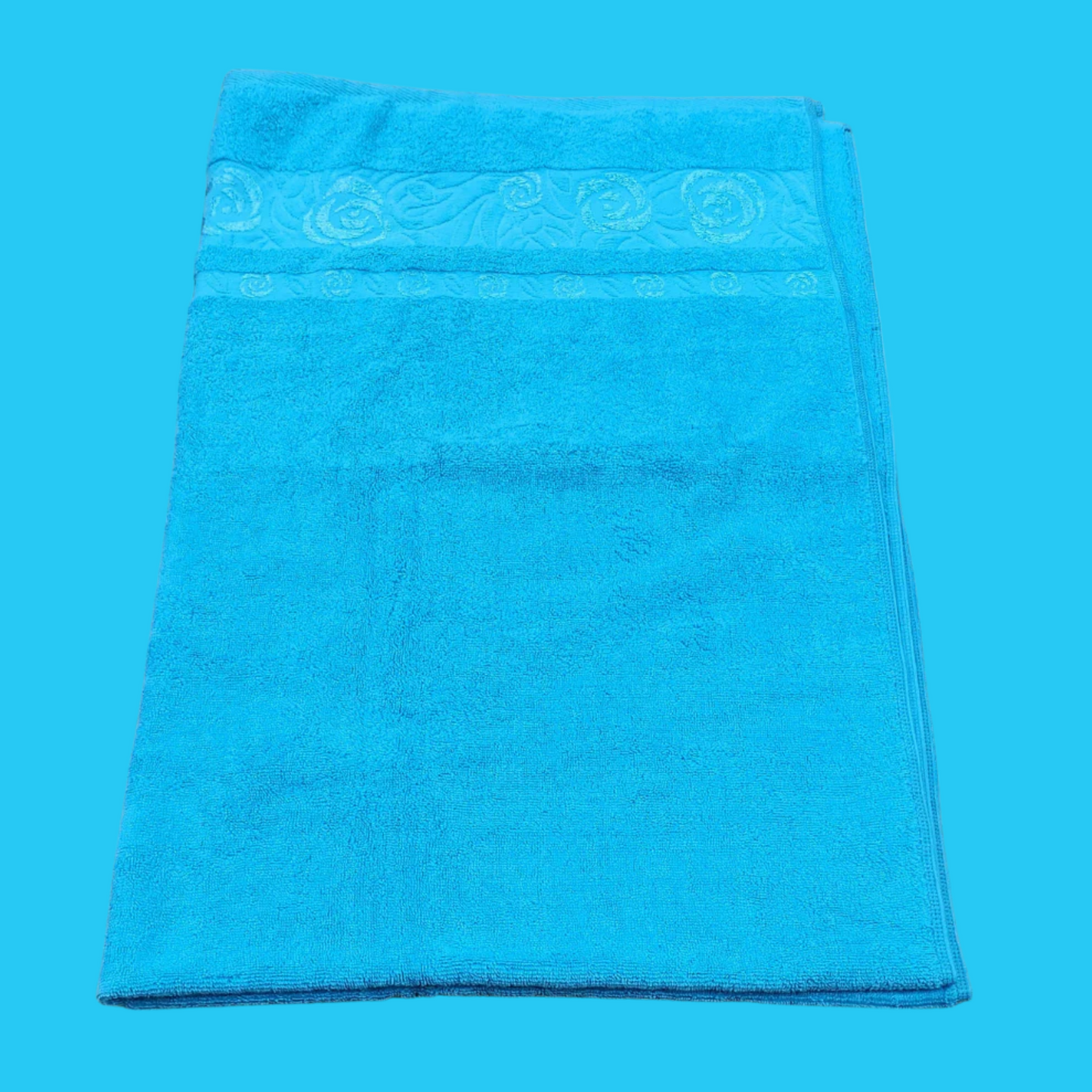 Premium (عالي الجودة) Cotton Bath Towel - 100x150 - منشفة حمام