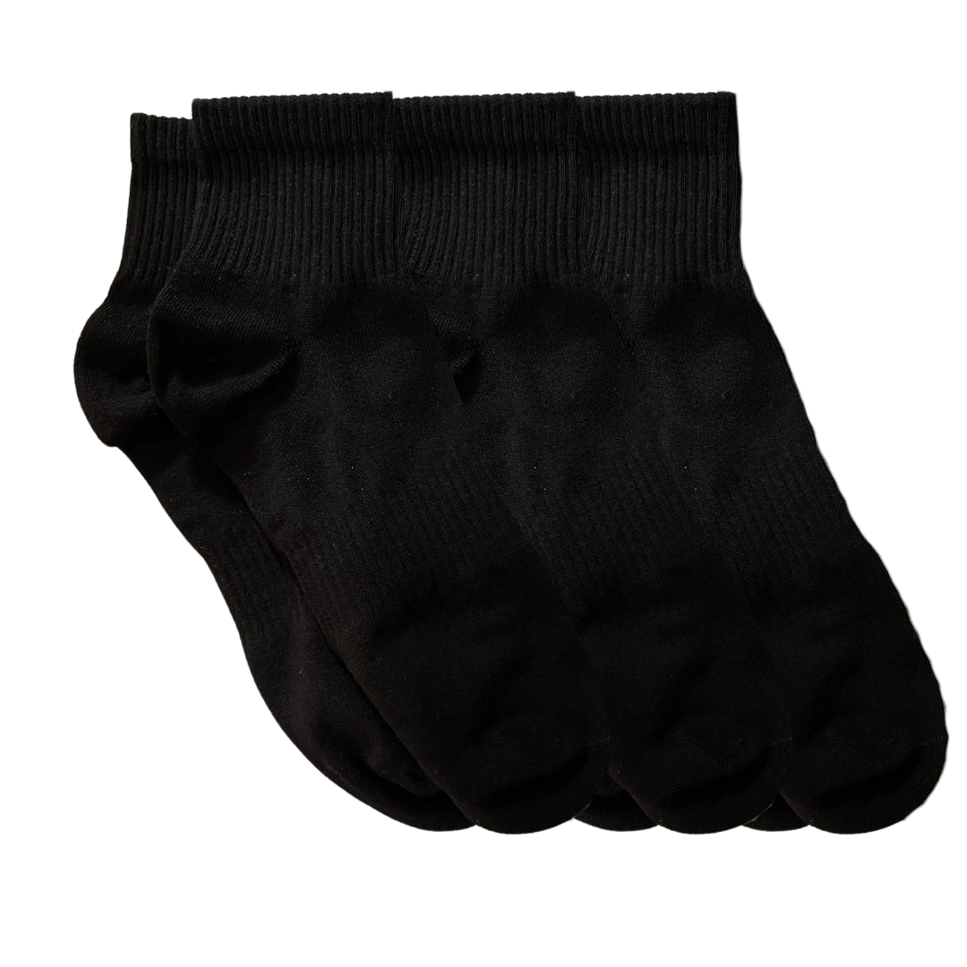 Women - Mid-Length Premium (عالي الجودة) Cotton Socks - Pack of 3 Pairs - عبوة تحتوي على 3 أزواج