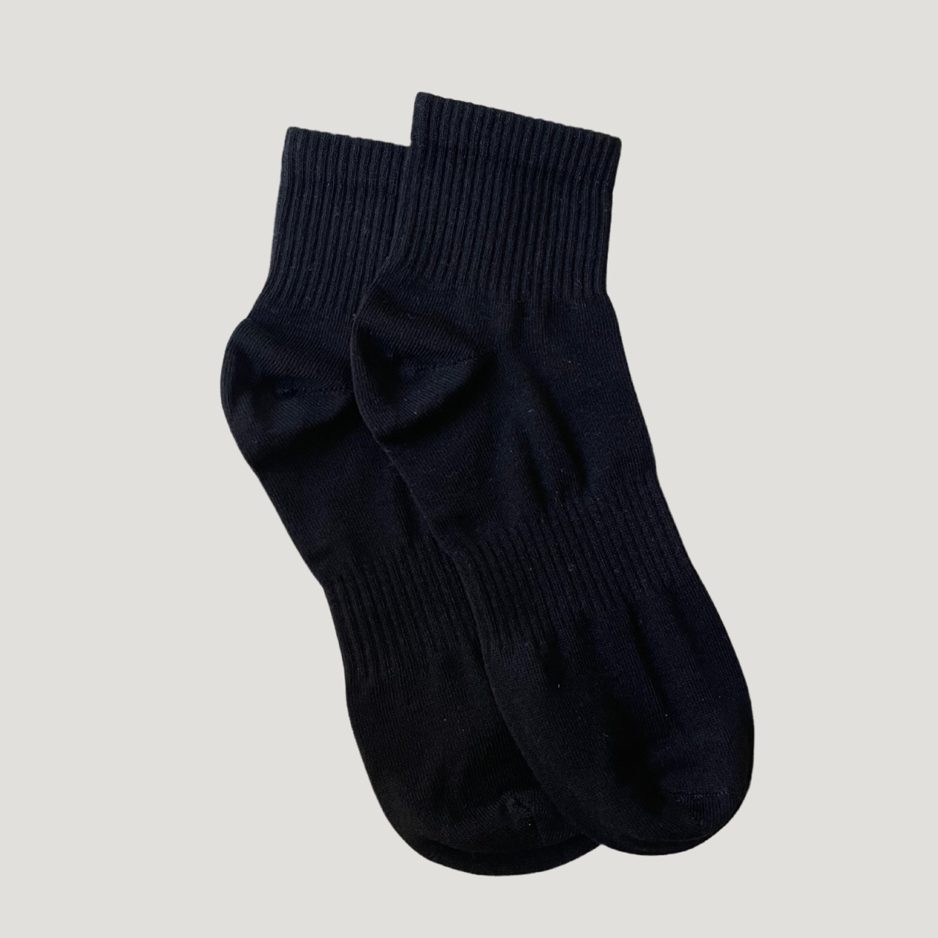 Men - Mid-Length Premium (عالي الجودة) Cotton Socks - Pack of 3 Pairs - عبوة تحتوي على 3 أزواج