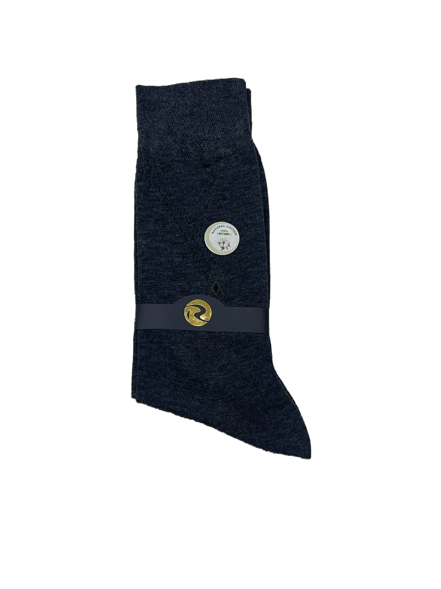 Men - Premium Formal Dress Cotton Socks - 1 Pair - جوارب رسمية